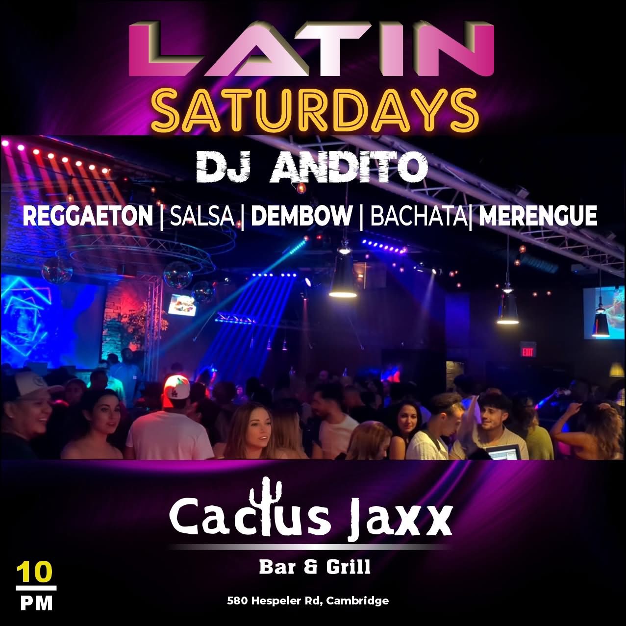 DJAnditoCactusJaxxSaturdayNovember152025