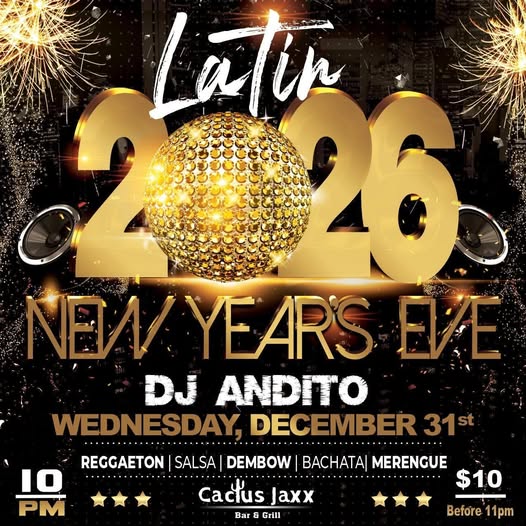 CactusJaxxNewYears2026-TorontoLatinRadio