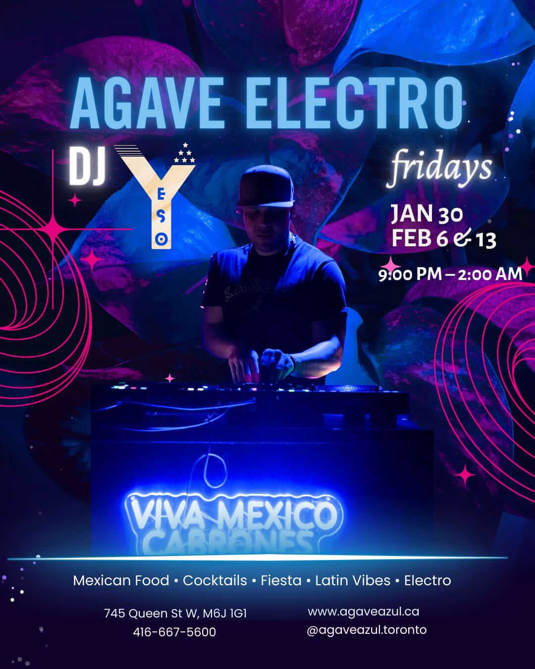 AgaveElectroFridays-TorontoLatinRadio