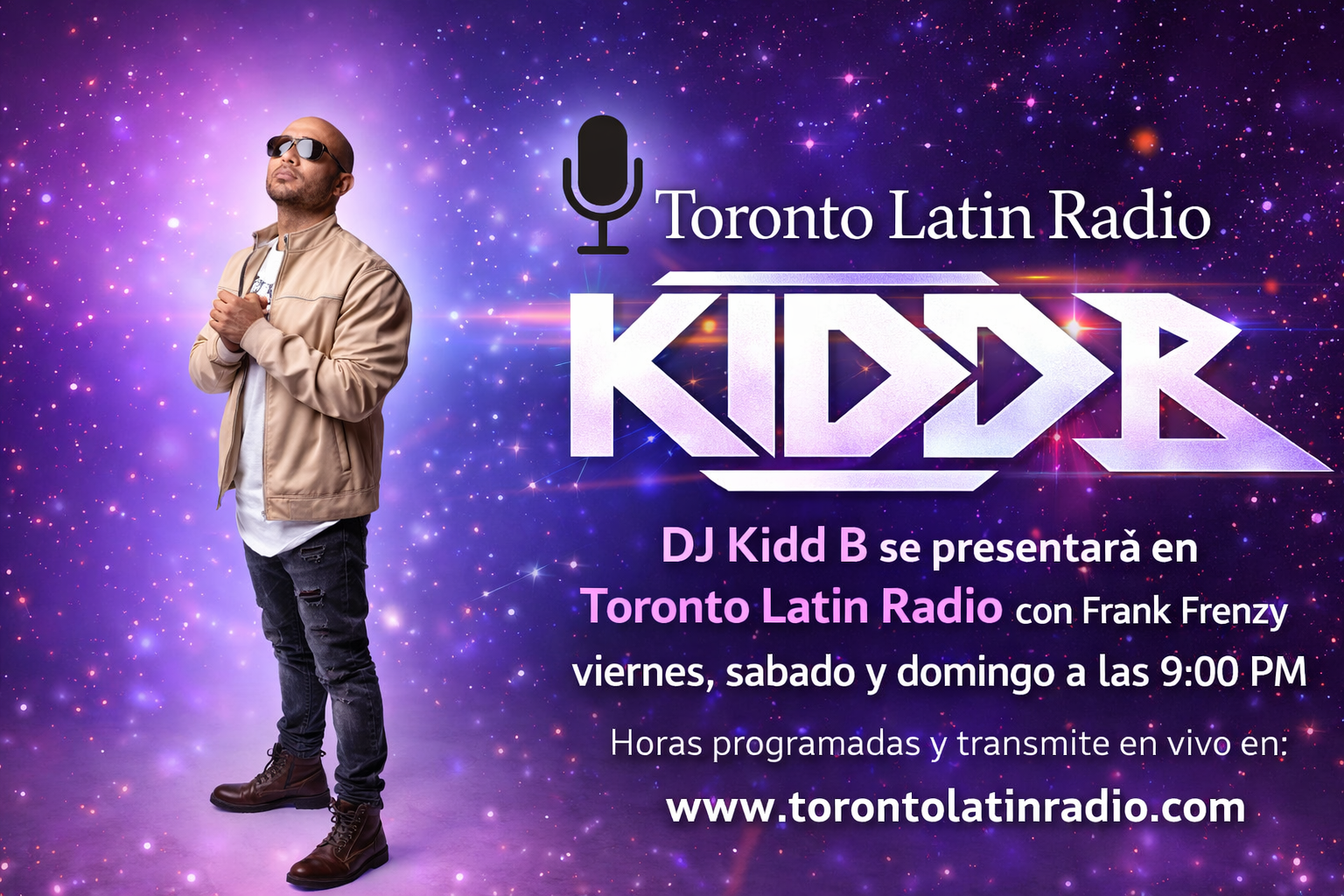 KiddBLiveOn-TorontoLatinRadio