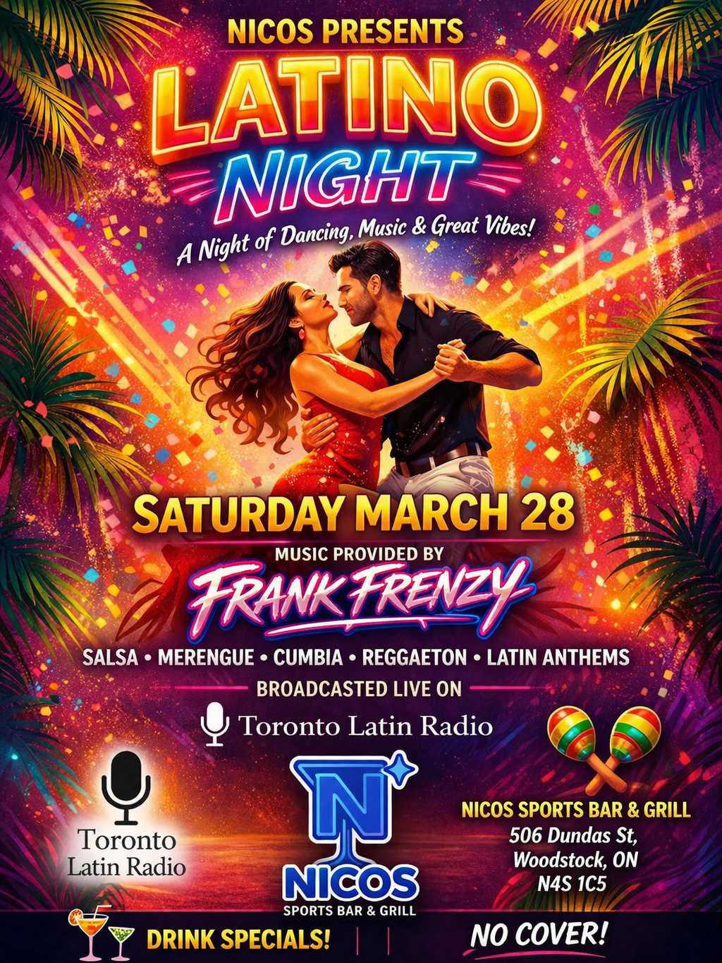 LatinoNightFrankFrenzy-TorontoLatinRadio